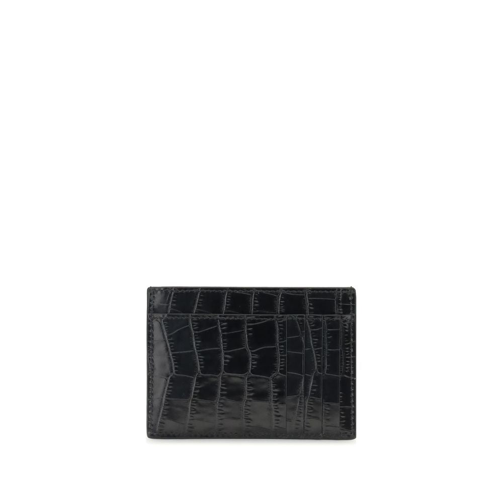 Tom Ford Croco leather Card Holder Tom Ford