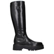 Celine Black Leather Ankle Boots Celine