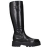 Celine Black Leather Ankle Boots Celine