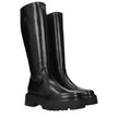 Celine Black Leather Ankle Boots Celine