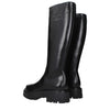 Celine Black Leather Ankle Boots Celine