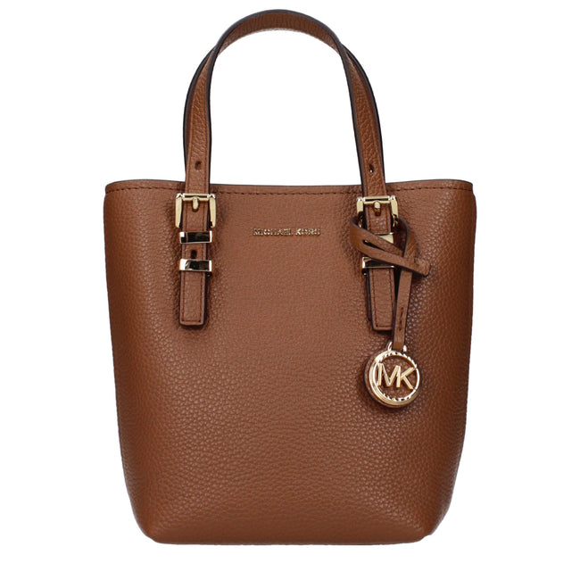 Michael Kors Brown Leather Handbags Michael Kors