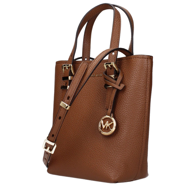 Michael Kors Brown Leather Handbags Michael Kors