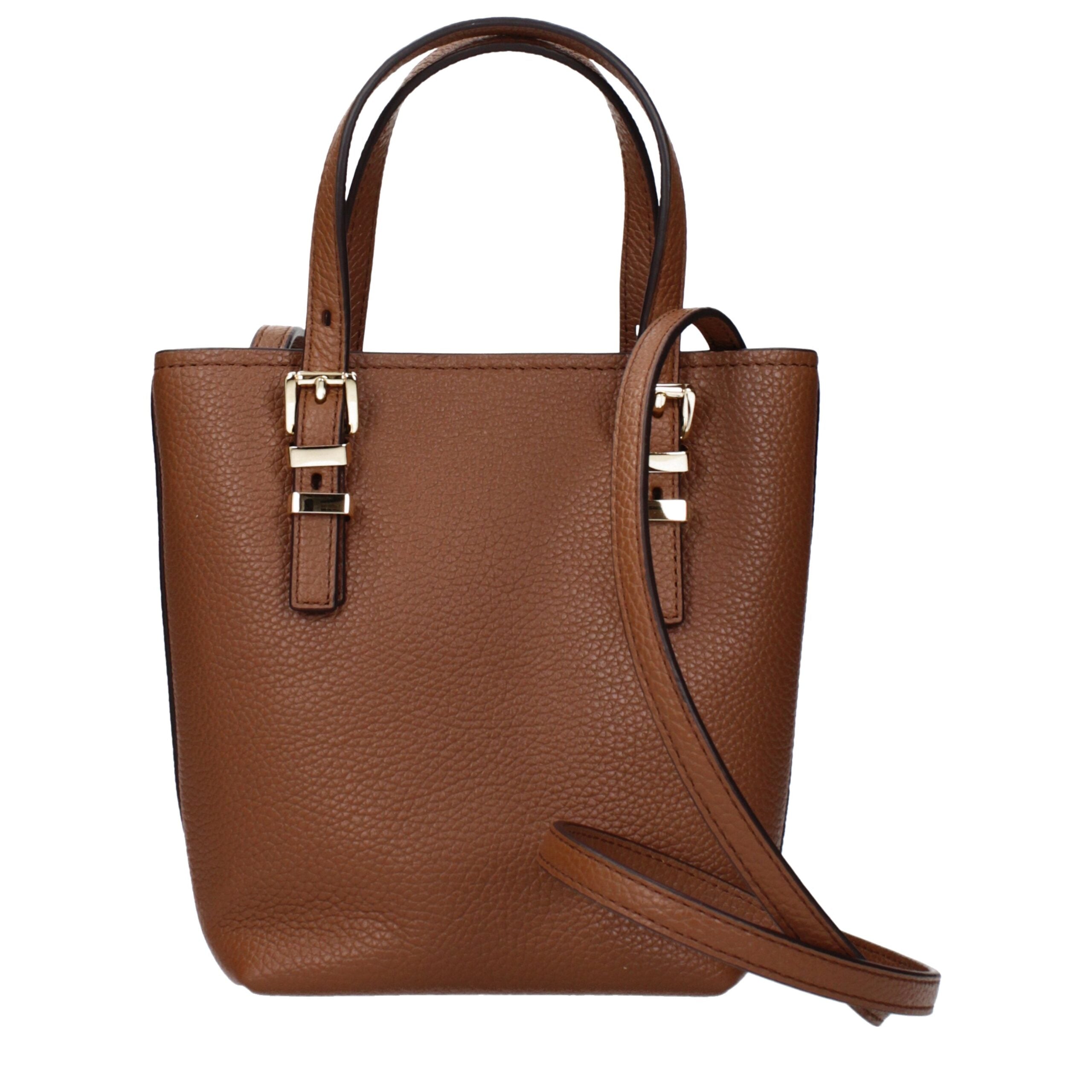 Michael Kors Brown Leather Handbags Michael Kors