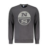 North Sails Black Cotton Sweatshirt North Sails