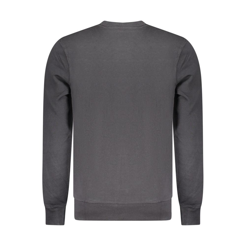 North Sails Black Cotton Sweatshirt North Sails