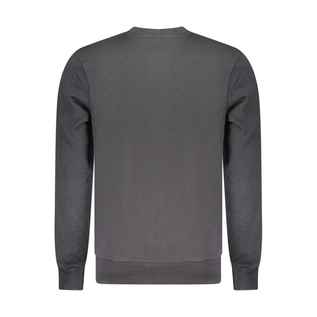 North Sails Black Cotton Sweatshirt North Sails