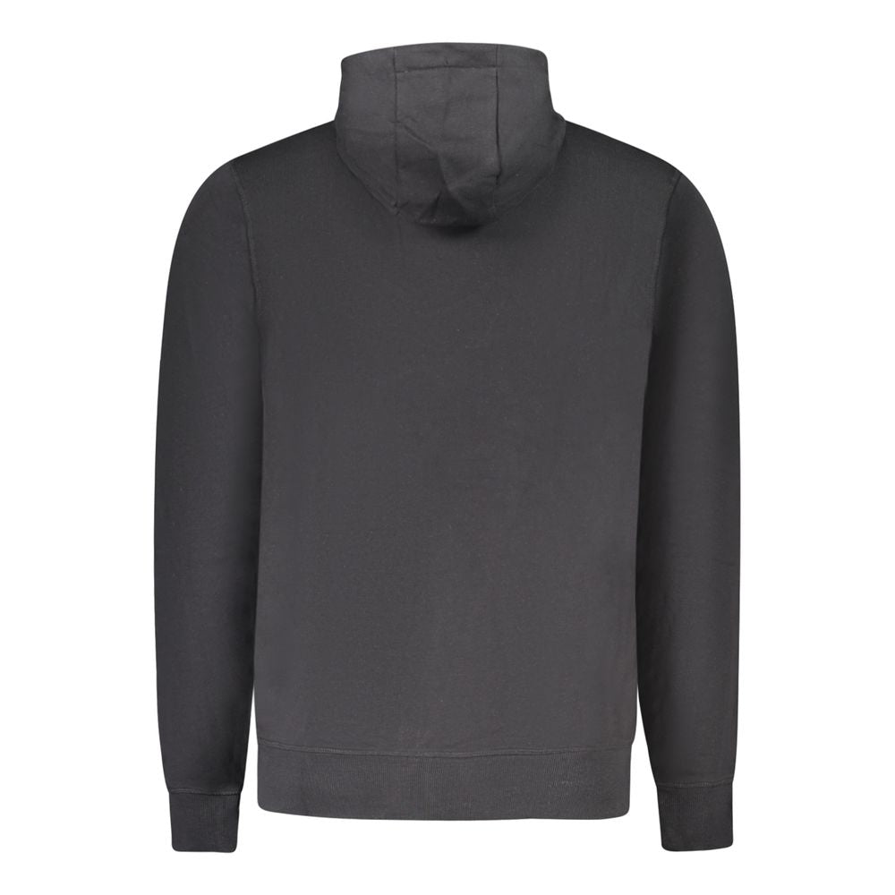 North Sails Black Cotton Sweatshirt North Sails