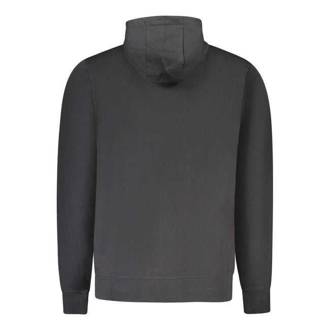 North Sails Black Cotton Sweatshirt North Sails