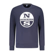 North Sails Blue Cotton Sweatshirt North Sails