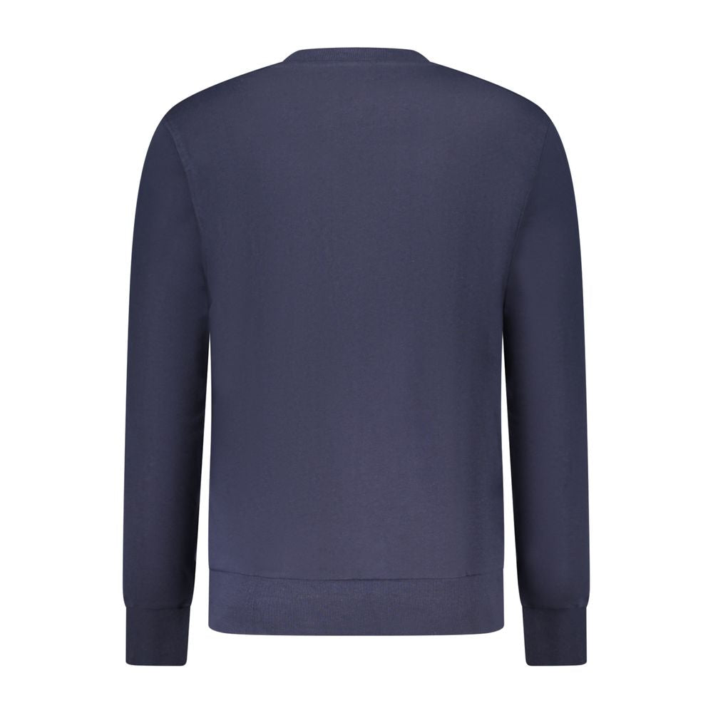 North Sails Blue Cotton Sweatshirt North Sails