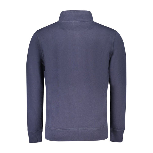 North Sails Blue Cotton Sweatshirt North Sails