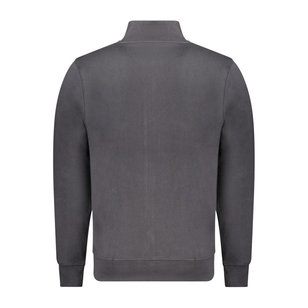 North Sails Black Cotton Sweatshirt North Sails