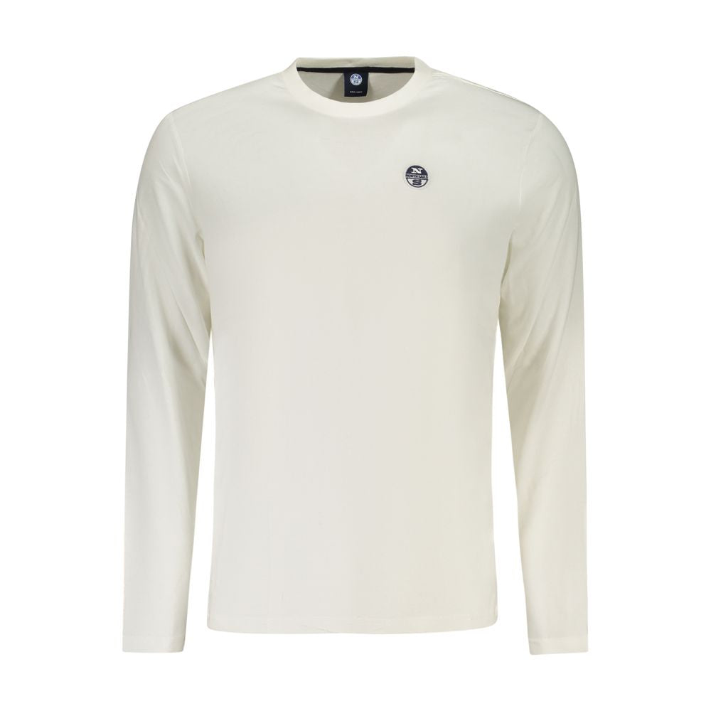North Sails White Cotton T-Shirt North Sails