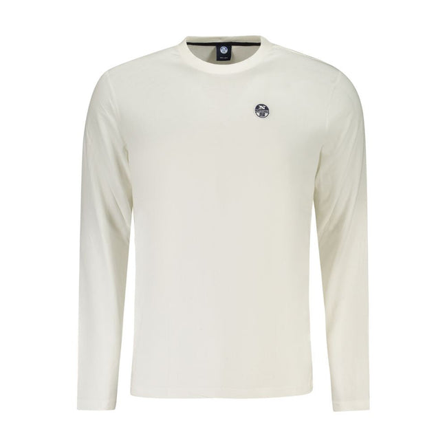North Sails White Cotton T-Shirt North Sails