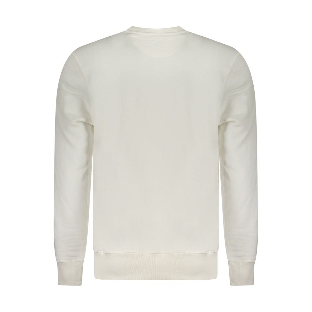 North Sails White Cotton Sweatshirt North Sails