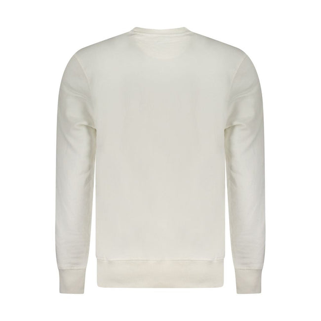 North Sails White Cotton Sweatshirt North Sails