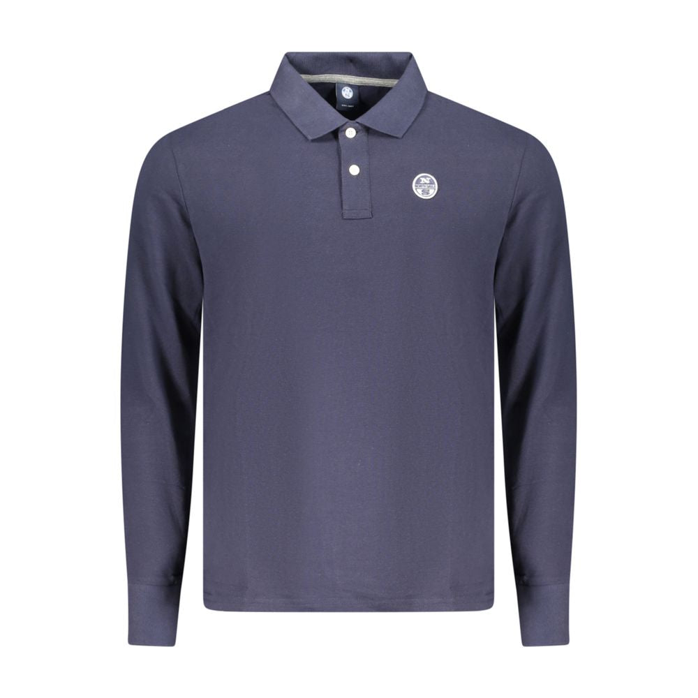 North Sails Blue Cotton Polo Shirt North Sails