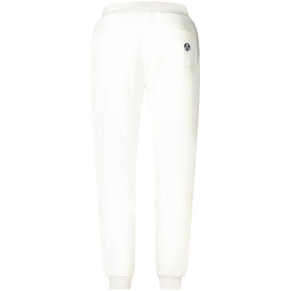 North Sails White Cotton Pant North Sails