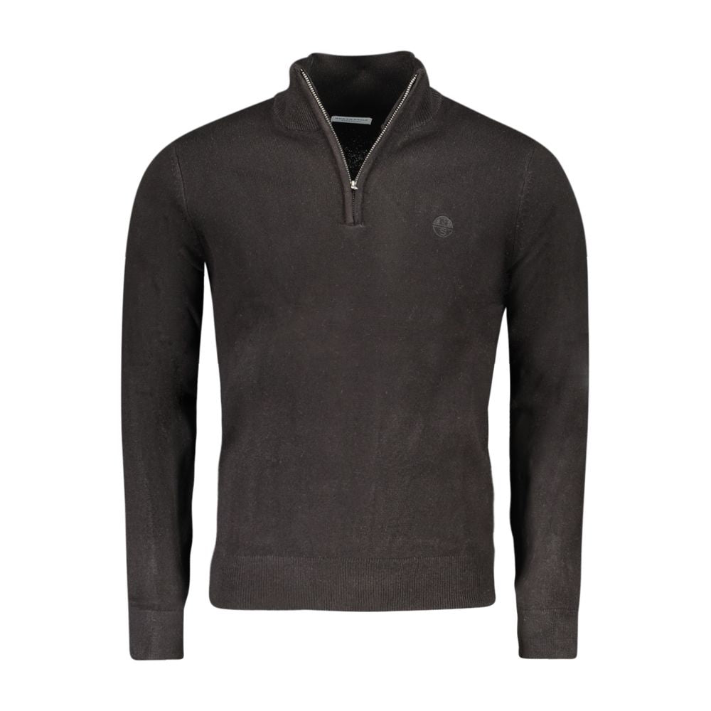North Sails Black Nylon Sweater North Sails