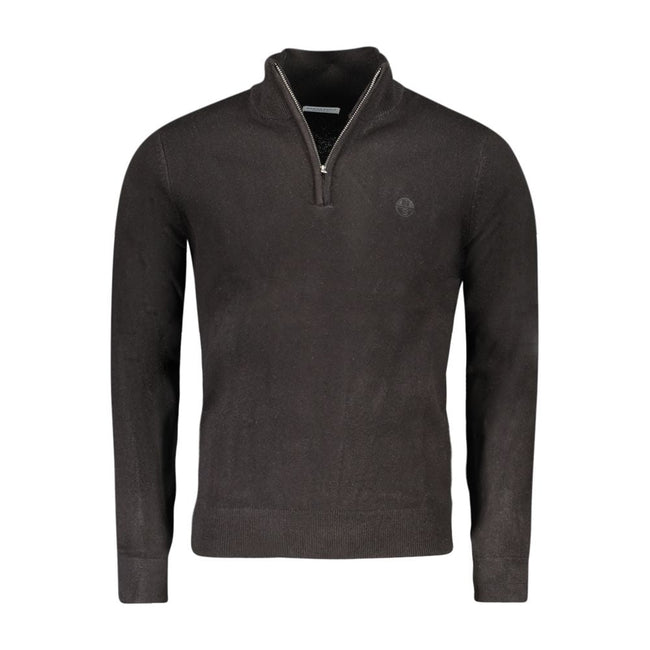 North Sails Black Nylon Sweater North Sails