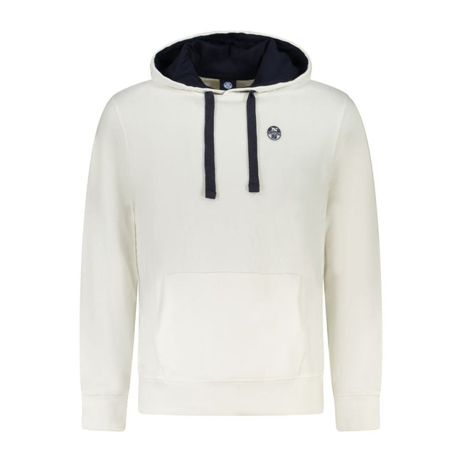 North Sails White Cotton Sweatshirt North Sails