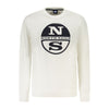 North Sails White Cotton Sweatshirt North Sails