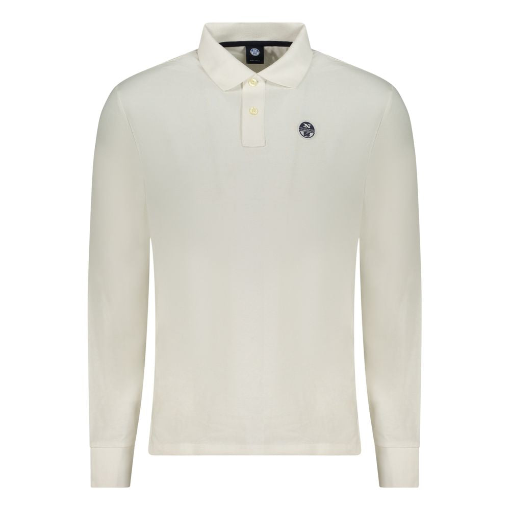 North Sails White Cotton Polo Shirt North Sails
