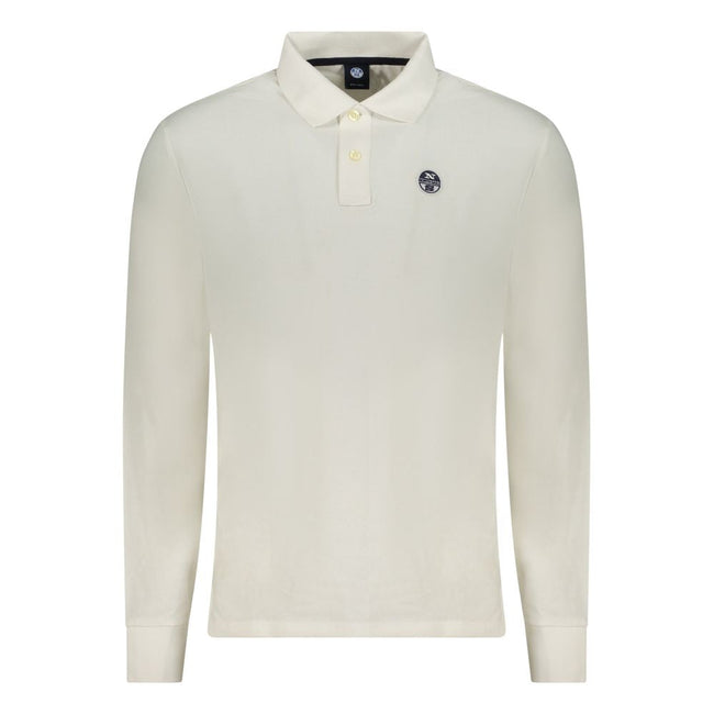 North Sails White Cotton Polo Shirt North Sails