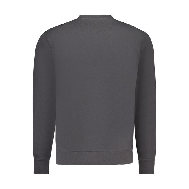 North Sails Black Cotton Sweatshirt North Sails