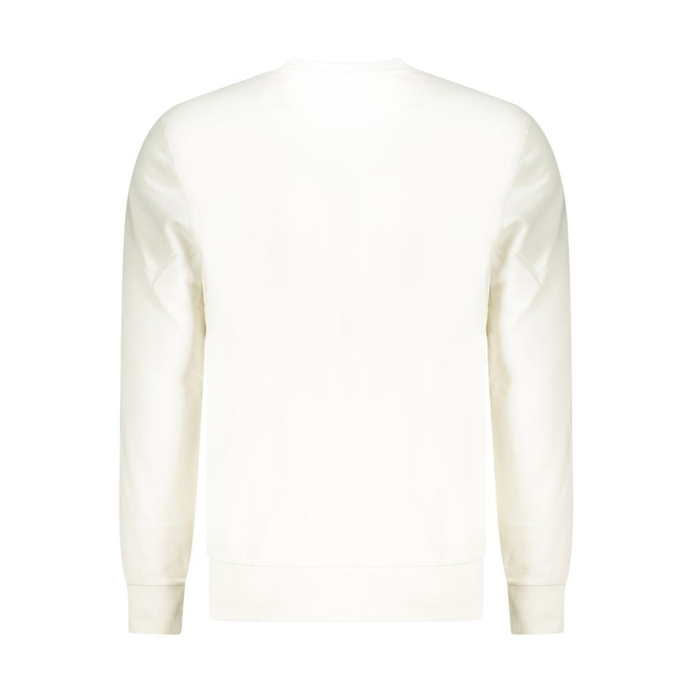 North Sails White Cotton Sweatshirt North Sails