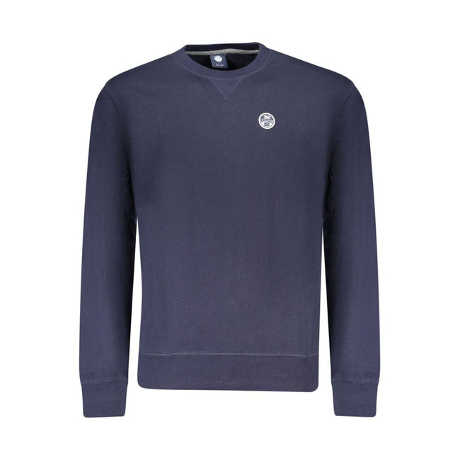 North Sails Blue Cotton Sweatshirt North Sails