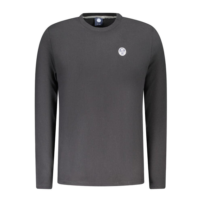 North Sails Black Cotton T-Shirt North Sails