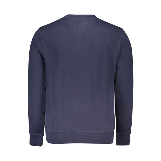 North Sails Blue Cotton Sweatshirt North Sails