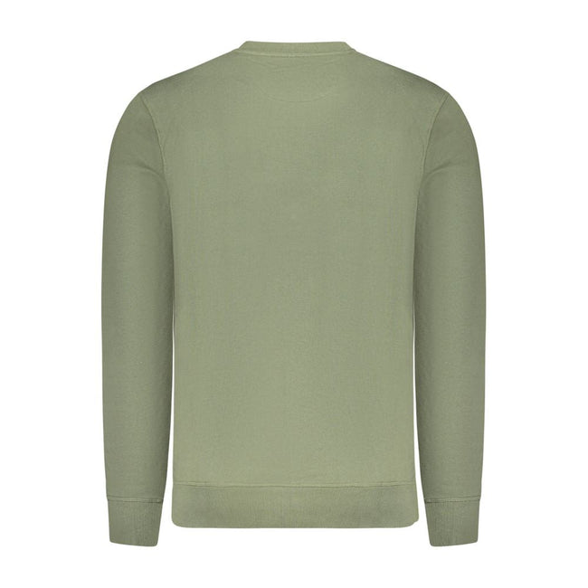 North Sails Green Cotton Sweatshirt North Sails