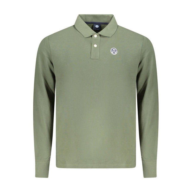 North Sails Green Cotton Polo Shirt North Sails