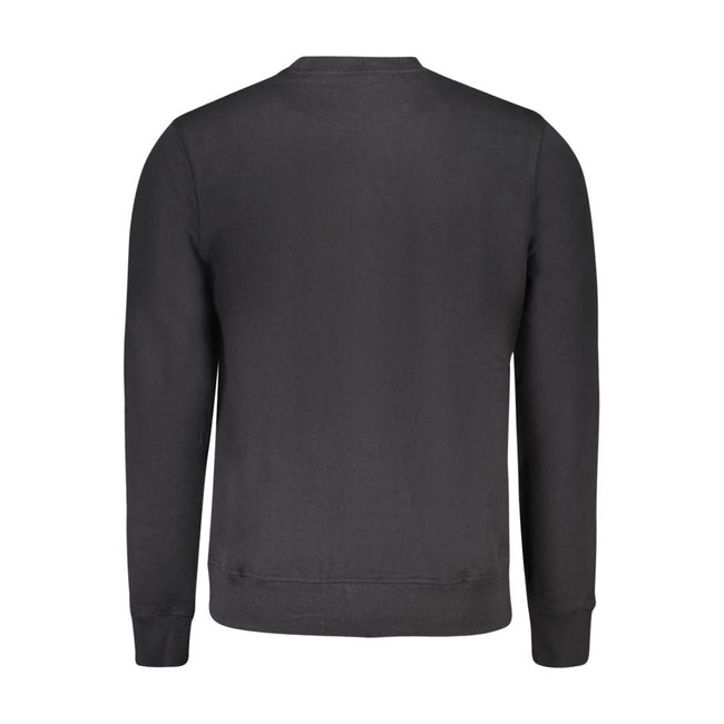 North Sails Black Cotton Sweatshirt North Sails
