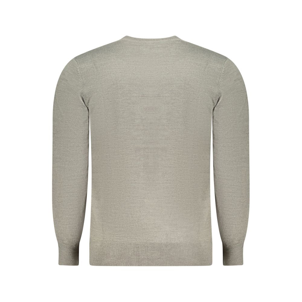 North Sails Gray Nylon Sweater North Sails