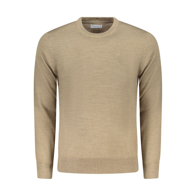 North Sails Brown Nylon Sweater North Sails