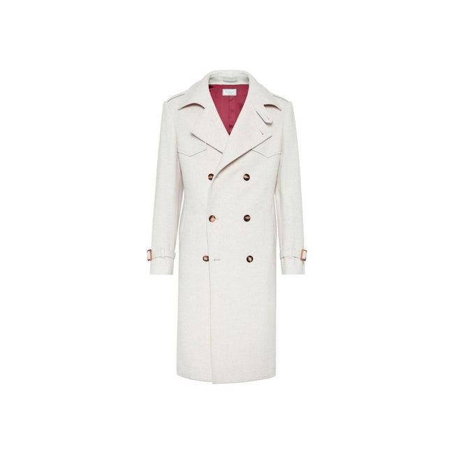 Brunello Cucinelli Wool Trench Coat Brunello Cucinelli