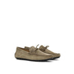 Tod's Beige Suede Leather Moccassin Tod's