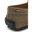 Tod's Beige Suede Leather Moccassin Tod's