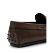 Tod's Brown Leather Moccassin Tod's