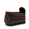 Tod's Brown Leather Moccassin Tod's