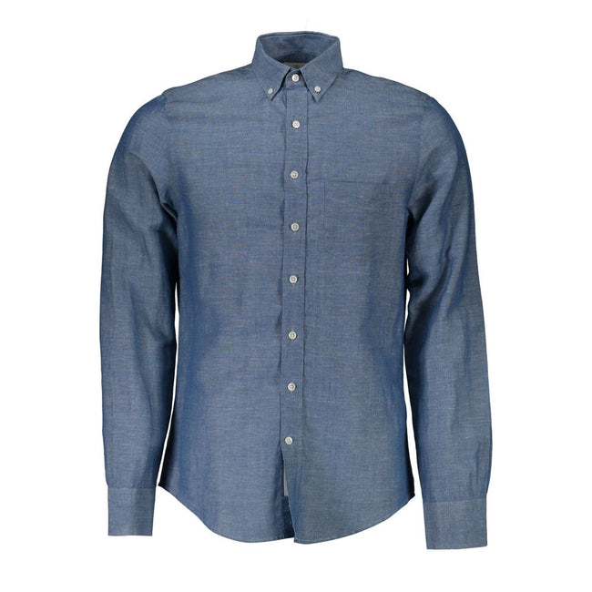 Gant Blue Cotton Shirt Gant