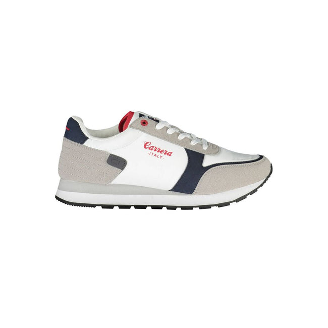 Carrera White Polyester Sneaker Carrera