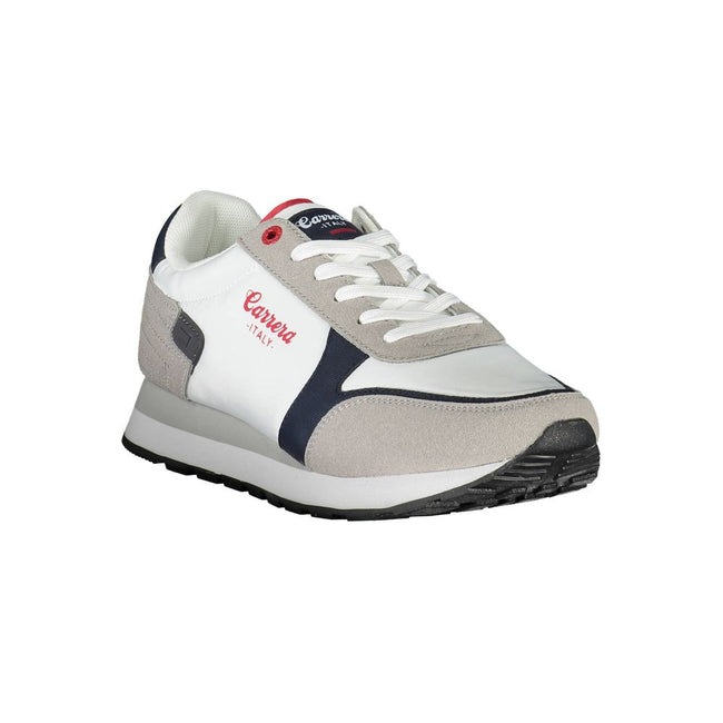 Carrera White Polyester Sneaker Carrera