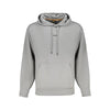 Hugo Boss Gray Cotton Men Sweater Hugo Boss