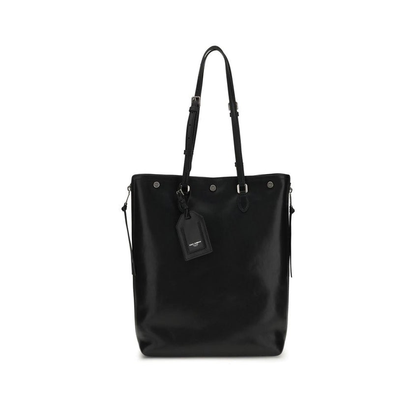 Dolce & Gabbana Black Calf Leather Bos Taurus Shoulder Bag Dolce & Gabbana