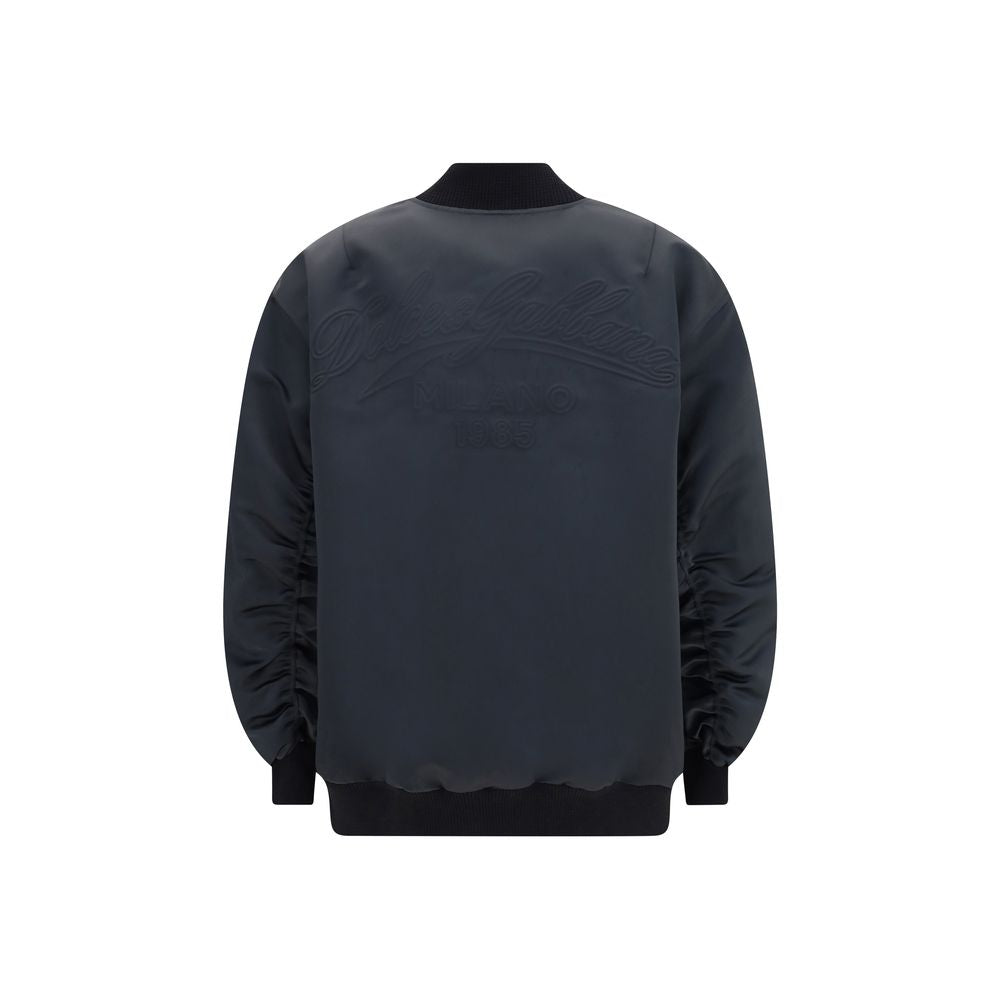 Dolce & Gabbana Oversized Jacket with embossed print Dolce & Gabbana